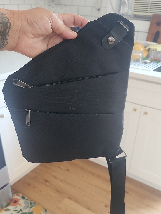 Other - Valcen Black Men’s Crossbody Sling Bag